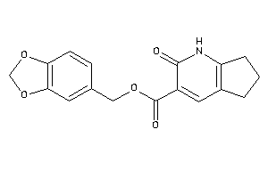 2-keto-1,5,6,7-tetrahydro-1-pyrindine-3-carboxylic Acid Piperonyl Ester