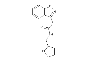 2-indoxazen-3-yl-N-(pyrrolidin-2-ylmethyl)acetamide