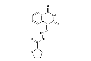 Image of N'-[(1,3-diketo-4-isoquinolylidene)methyl]tetrahydrofuran-2-carbohydrazide
