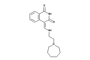 Image of 4-[[2-(azepan-1-yl)ethylamino]methylene]isoquinoline-1,3-quinone