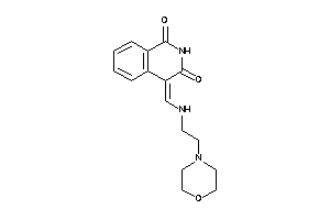 4-[(2-morpholinoethylamino)methylene]isoquinoline-1,3-quinone