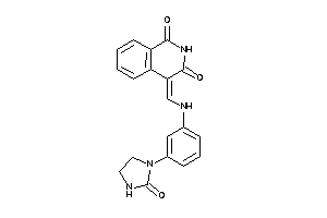 Image of 4-[[3-(2-ketoimidazolidin-1-yl)anilino]methylene]isoquinoline-1,3-quinone