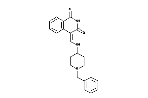 Image of 4-[[(1-benzyl-4-piperidyl)amino]methylene]isoquinoline-1,3-quinone