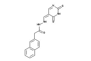 N'-[(6-keto-2-thioxo-pyrimidin-5-ylidene)methyl]-2-(2-naphthyl)acetohydrazide