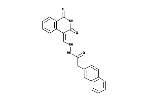 Image of N'-[(1,3-diketo-4-isoquinolylidene)methyl]-2-(2-naphthyl)acetohydrazide
