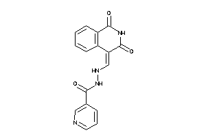 Image of N'-[(1,3-diketo-4-isoquinolylidene)methyl]nicotinohydrazide