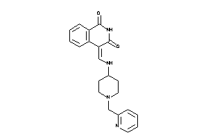 4-[[[1-(2-pyridylmethyl)-4-piperidyl]amino]methylene]isoquinoline-1,3-quinone