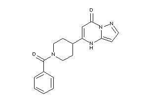 5-(1-benzoyl-4-piperidyl)-4H-pyrazolo[1,5-a]pyrimidin-7-one