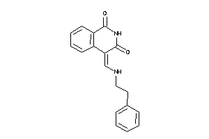 4-[(phenethylamino)methylene]isoquinoline-1,3-quinone