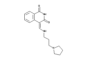 4-[(3-pyrrolidinopropylamino)methylene]isoquinoline-1,3-quinone