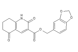 Image of 2,5-diketo-1,6,7,8-tetrahydroquinoline-3-carboxylic Acid Piperonyl Ester