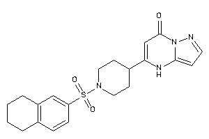 Image of 5-(1-tetralin-6-ylsulfonyl-4-piperidyl)-4H-pyrazolo[1,5-a]pyrimidin-7-one