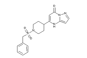 5-(1-benzylsulfonyl-4-piperidyl)-4H-pyrazolo[1,5-a]pyrimidin-7-one