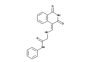 Image of 2-[(1,3-diketo-4-isoquinolylidene)methylamino]-N-phenyl-acetamide
