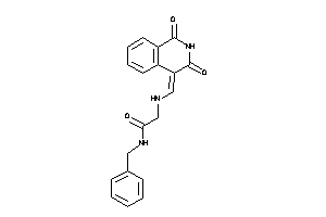 N-benzyl-2-[(1,3-diketo-4-isoquinolylidene)methylamino]acetamide