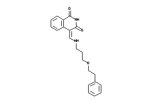 4-[(3-phenethyloxypropylamino)methylene]isoquinoline-1,3-quinone