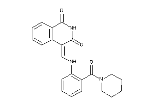 Image of 4-[[2-(piperidine-1-carbonyl)anilino]methylene]isoquinoline-1,3-quinone