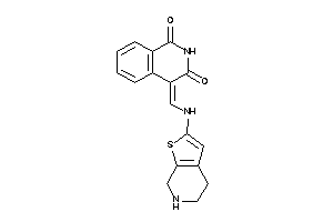 Image of 4-[(4,5,6,7-tetrahydrothieno[2,3-c]pyridin-2-ylamino)methylene]isoquinoline-1,3-quinone