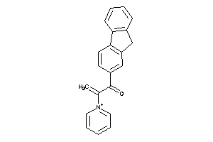 Image of 1-(9H-fluoren-2-yl)-2-pyridin-1-ium-1-yl-prop-2-en-1-one