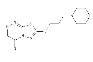 7-(3-piperidinopropylthio)-[1,3,4]thiadiazolo[2,3-c][1,2,4]triazin-4-one