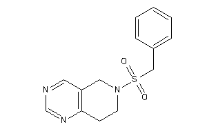 6-benzylsulfonyl-7,8-dihydro-5H-pyrido[4,3-d]pyrimidine