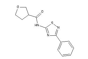 Image of N-(3-phenyl-1,2,4-thiadiazol-5-yl)tetrahydrofuran-3-carboxamide