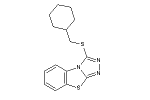 1-(cyclohexylmethylthio)-[1,2,4]triazolo[3,4-b][1,3]benzothiazole