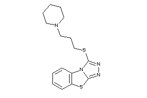 1-(3-piperidinopropylthio)-[1,2,4]triazolo[3,4-b][1,3]benzothiazole