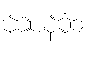 2-keto-1,5,6,7-tetrahydro-1-pyrindine-3-carboxylic Acid 2,3-dihydro-1,4-benzodioxin-6-ylmethyl Ester