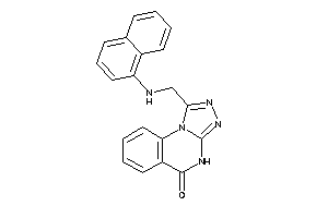 1-[(1-naphthylamino)methyl]-4H-[1,2,4]triazolo[4,3-a]quinazolin-5-one