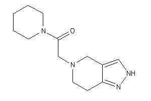 1-piperidino-2-(2,4,6,7-tetrahydropyrazolo[4,3-c]pyridin-5-yl)ethanone