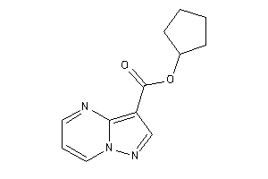 Pyrazolo[1,5-a]pyrimidine-3-carboxylic Acid Cyclopentyl Ester