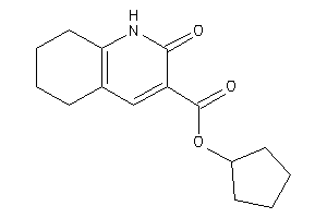 2-keto-5,6,7,8-tetrahydro-1H-quinoline-3-carboxylic Acid Cyclopentyl Ester