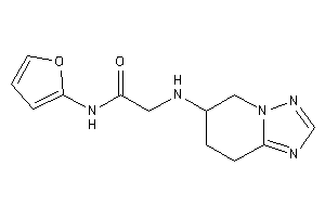 N-(2-furyl)-2-(5,6,7,8-tetrahydro-[1,2,4]triazolo[1,5-a]pyridin-6-ylamino)acetamide