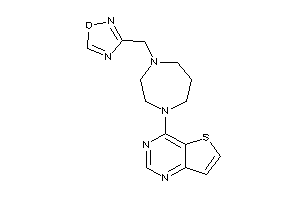 3-[(4-thieno[3,2-d]pyrimidin-4-yl-1,4-diazepan-1-yl)methyl]-1,2,4-oxadiazole