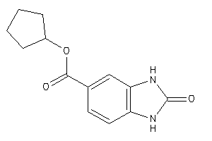 2-keto-1,3-dihydrobenzimidazole-5-carboxylic Acid Cyclopentyl Ester