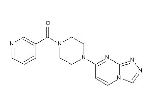 3-pyridyl-[4-([1,2,4]triazolo[4,3-a]pyrimidin-7-yl)piperazino]methanone
