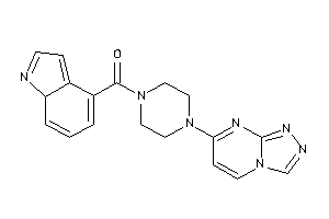 Image of 7aH-indol-4-yl-[4-([1,2,4]triazolo[4,3-a]pyrimidin-7-yl)piperazino]methanone