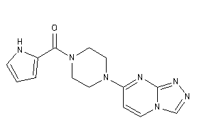 Image of 1H-pyrrol-2-yl-[4-([1,2,4]triazolo[4,3-a]pyrimidin-7-yl)piperazino]methanone