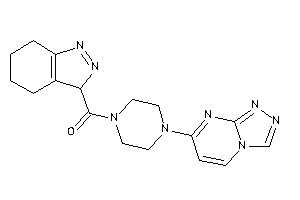 4,5,6,7-tetrahydro-3H-indazol-3-yl-[4-([1,2,4]triazolo[4,3-a]pyrimidin-7-yl)piperazino]methanone