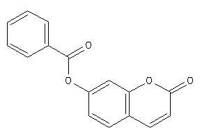 Image of Benzoic Acid (2-ketochromen-7-yl) Ester
