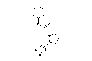 N-(4-piperidyl)-2-[2-(1H-pyrazol-4-yl)pyrrolidino]acetamide