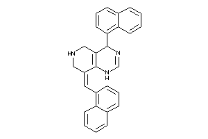 Image of 4-(1-naphthyl)-8-(1-naphthylmethylene)-4,5,6,7-tetrahydro-1H-pyrido[4,3-d]pyrimidine