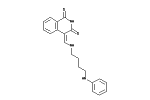 4-[(4-anilinobutylamino)methylene]isoquinoline-1,3-quinone