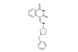 Image of 4-[[(1-benzylpyrrolidin-3-yl)amino]methylene]isoquinoline-1,3-quinone
