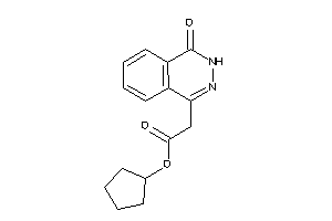 2-(4-keto-3H-phthalazin-1-yl)acetic Acid Cyclopentyl Ester