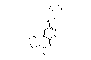 2-(2,4-diketoquinazolin-1-yl)-N-(1H-imidazol-2-ylmethyl)acetamide