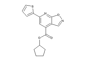 6-(2-thienyl)isoxazolo[5,4-b]pyridine-4-carboxylic Acid Cyclopentyl Ester