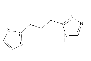 3-[3-(2-thienyl)propyl]-4H-1,2,4-triazole