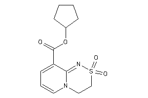Image of 2,2-diketo-3,4-dihydropyrido[2,1-c][1,2,4]thiadiazine-9-carboxylic Acid Cyclopentyl Ester